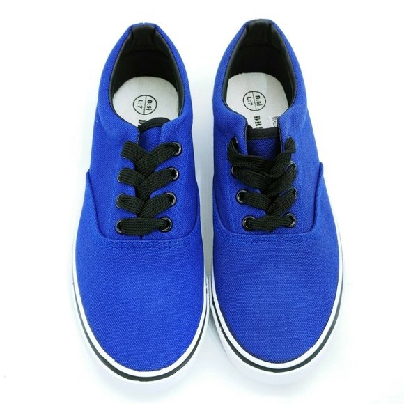 Dream Seek Womans Lace Up Sneaker Navy Blue 5.5M - Picture 4 of 10